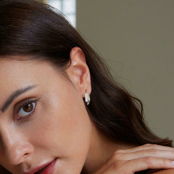 Cercei argint cu pene [4]