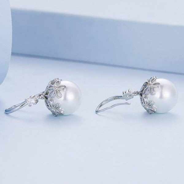 Cercei argint cu perle [6]