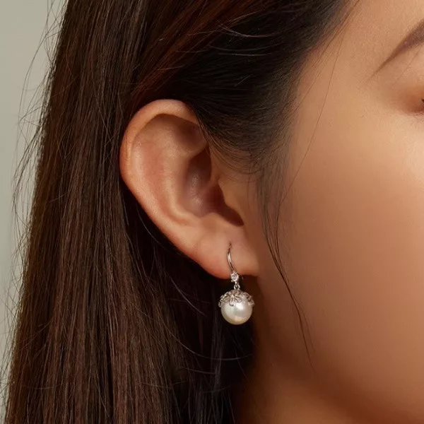 Cercei argint cu perle [4]