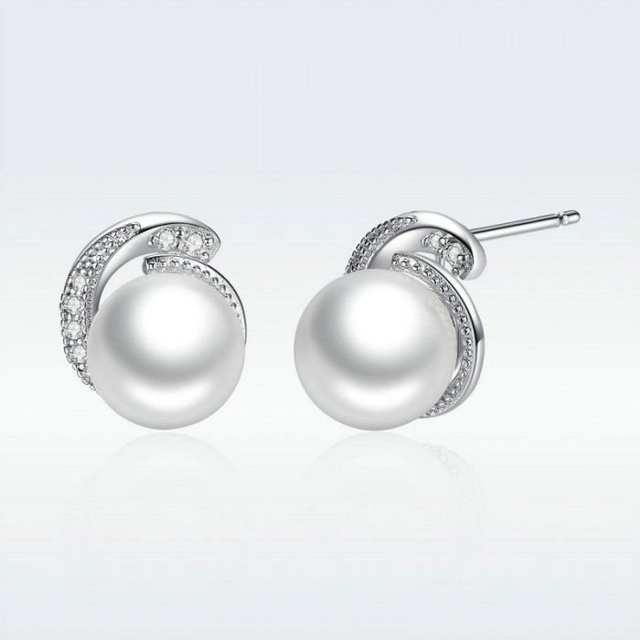 Cercei argint cu perle [3]