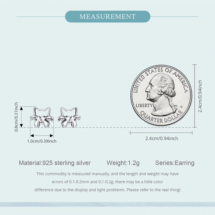 Cercei argint cu pisicute [11]