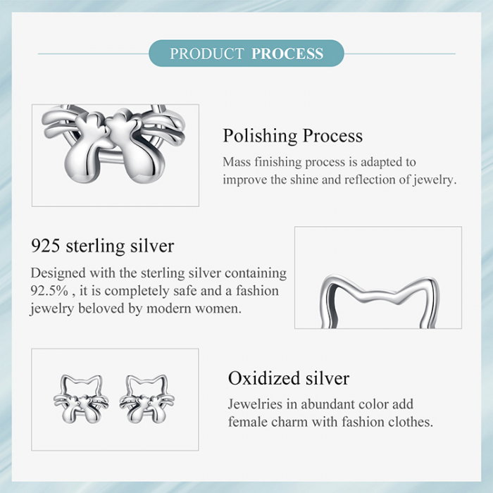 Cercei argint cu pisicute [13]