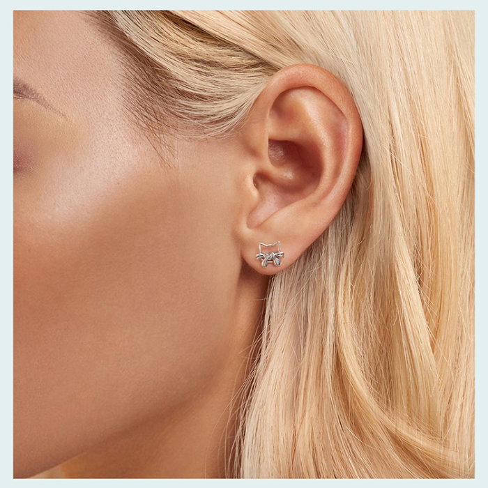 Cercei argint cu pisicute [14]