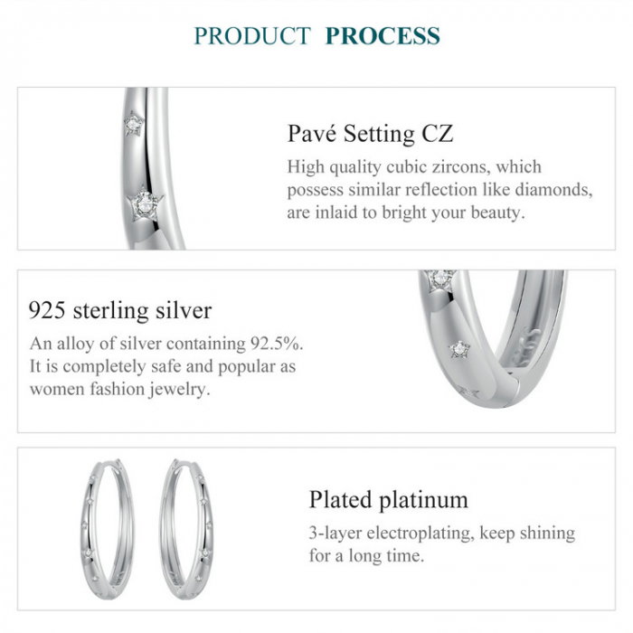 Cercei argint cu stelute [9]