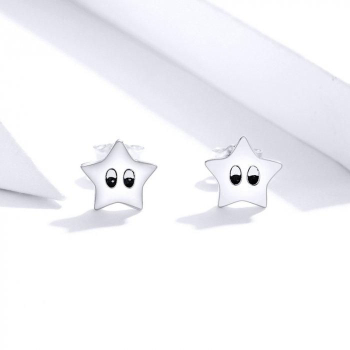 Cercei argint cu stelute [7]