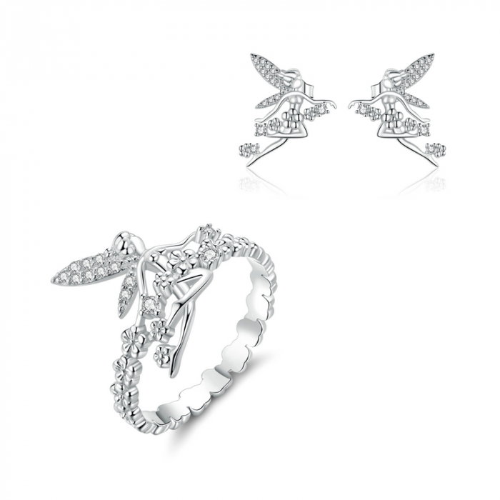 Cercei argint cu zane [9]