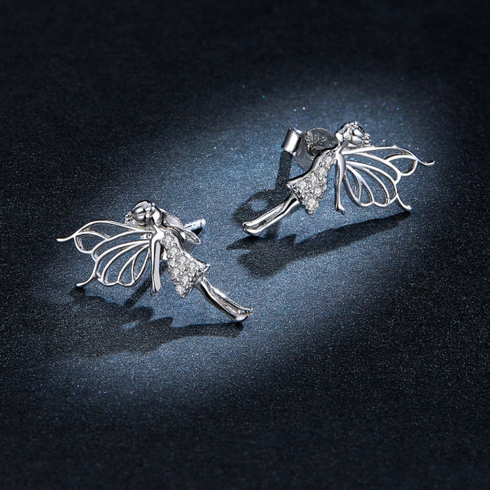 Cercei argint cu zane [3]