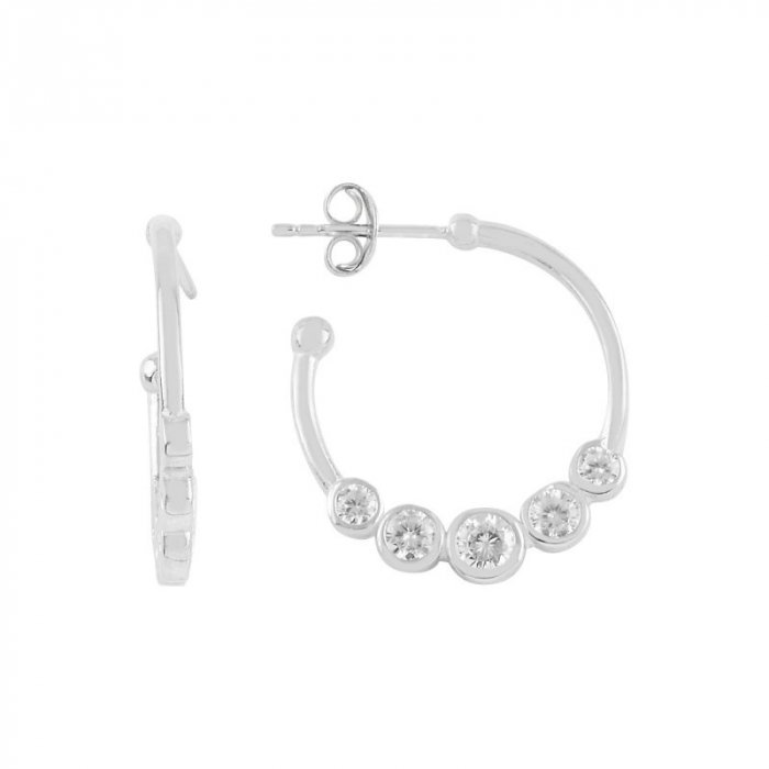 Cercei argint cu zirconii [1]