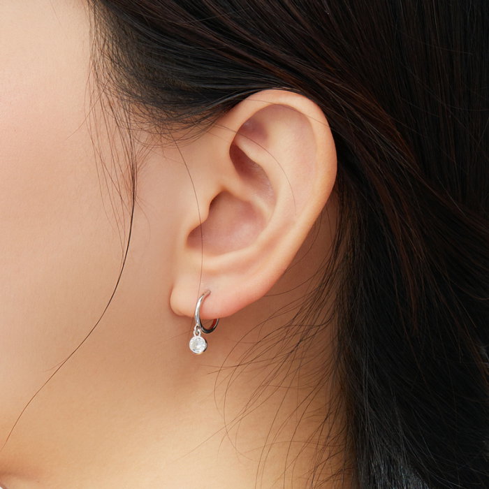 Cercei argint cu zirconii [2]