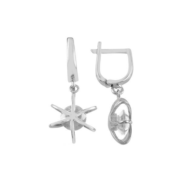 Cercei argint cu zirconii picatura [1]