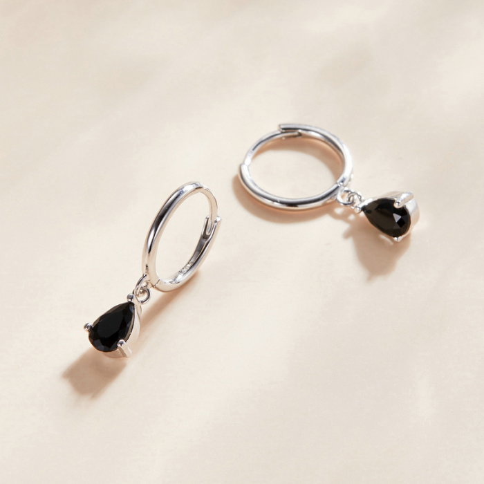 Cercei argint cu zirconii picatura [5]