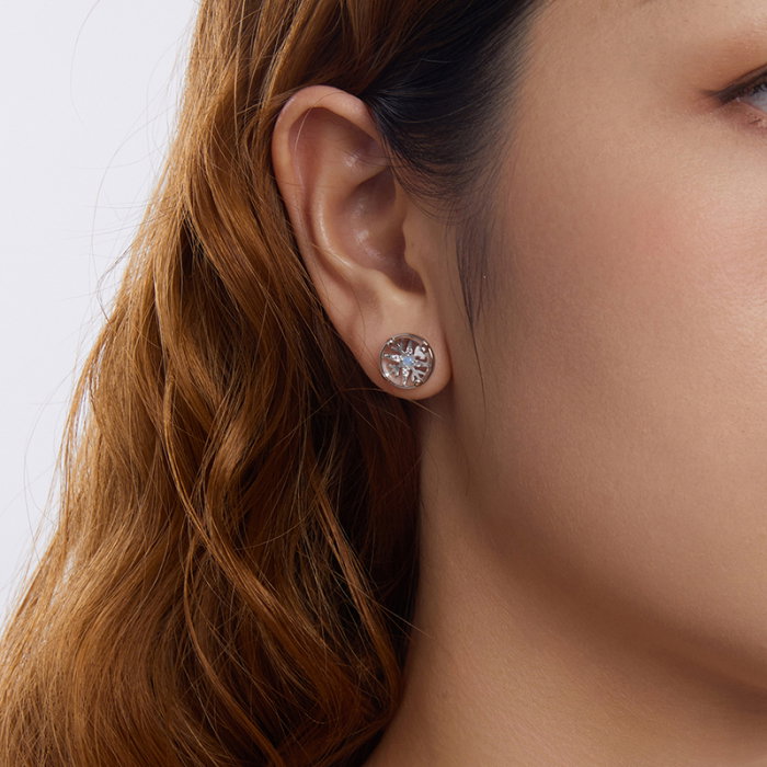 Cercei argint cu zirconiu si opal [6]