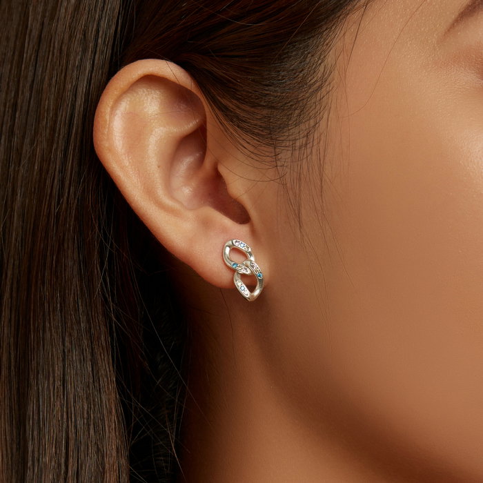 Cercei argint Double Link Chain [2]