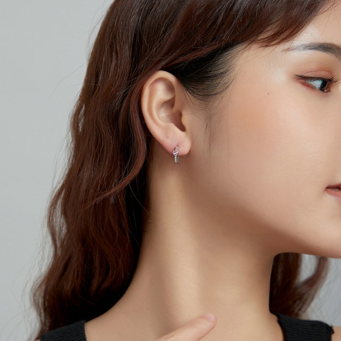 Cercei argint dragoste pura [2]