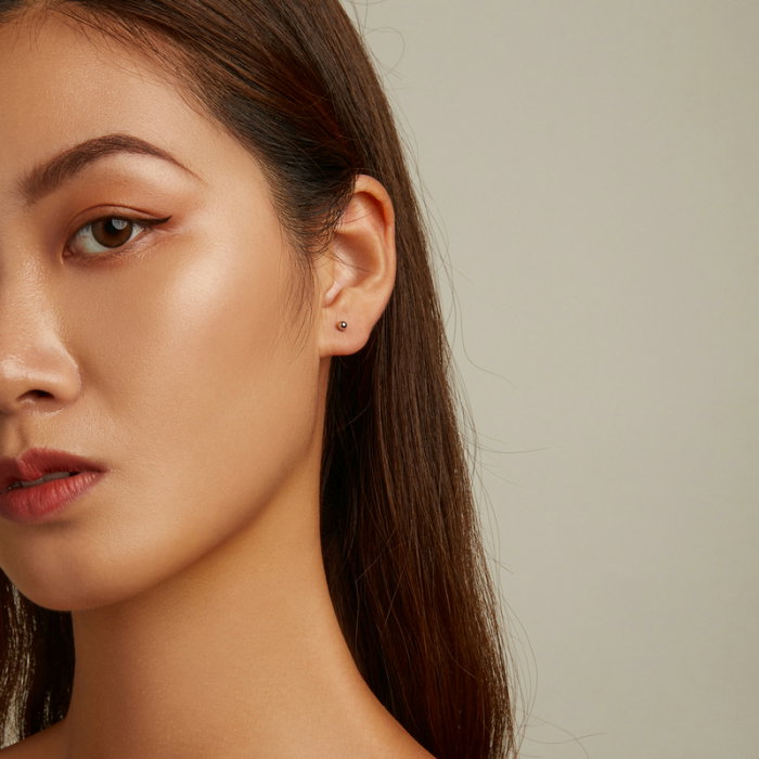 Cercei argint dragoste simpla [6]