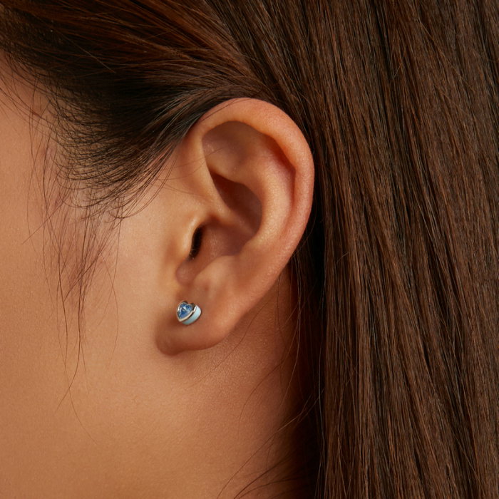 Cercei argint dragoste simpla [2]