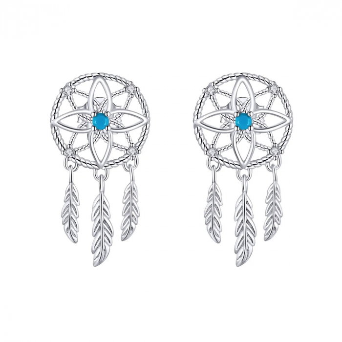 Cercei argint Dreamcatcher [1]