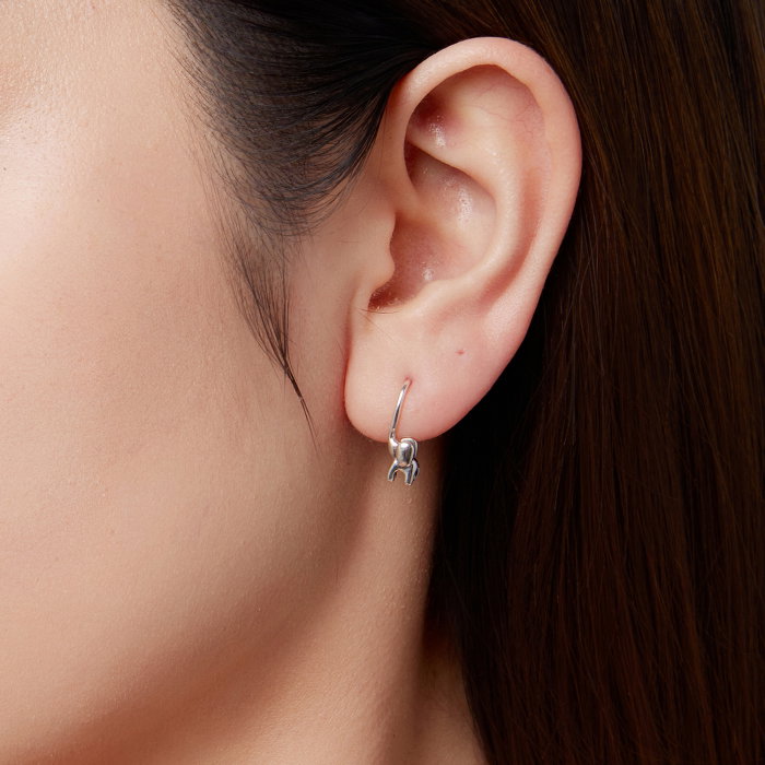 Cercei argint Elefanti [8]