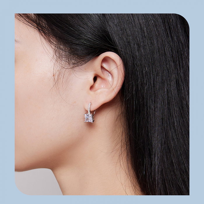 Cercei argint eleganti cu zirconii [14]