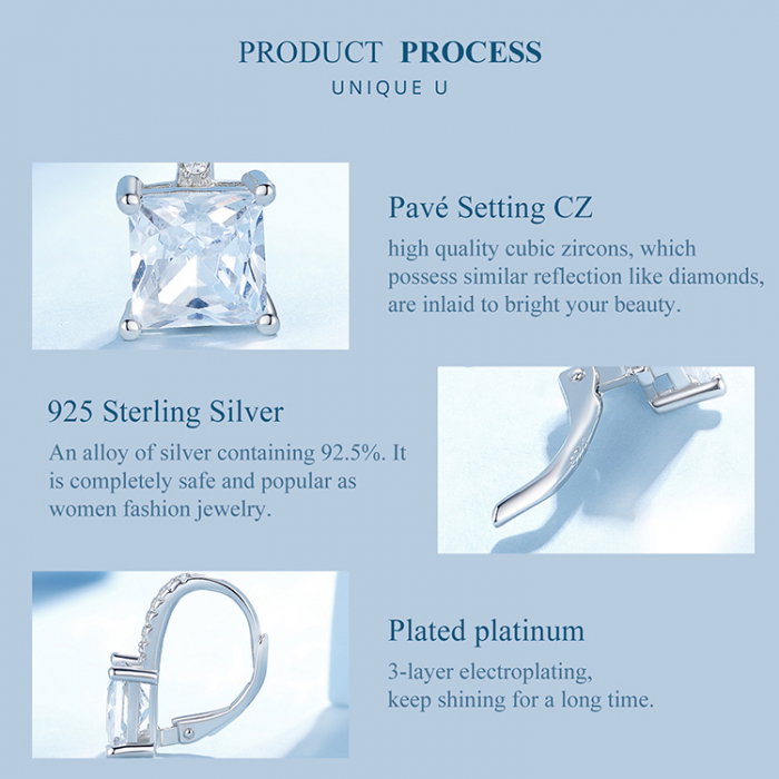 Cercei argint eleganti cu zirconii [11]