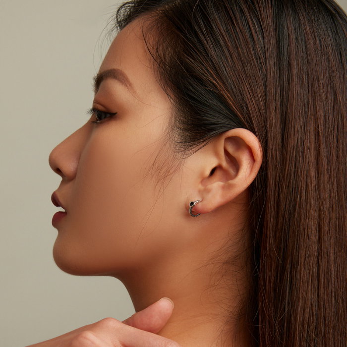 Cercei argint eleganti cu inimioare [7]