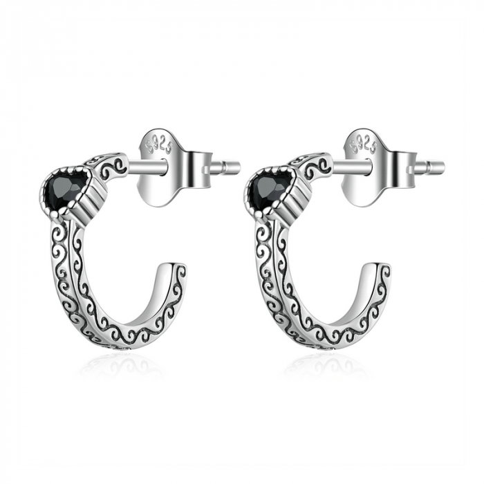 Cercei argint eleganti cu inimioare [1]