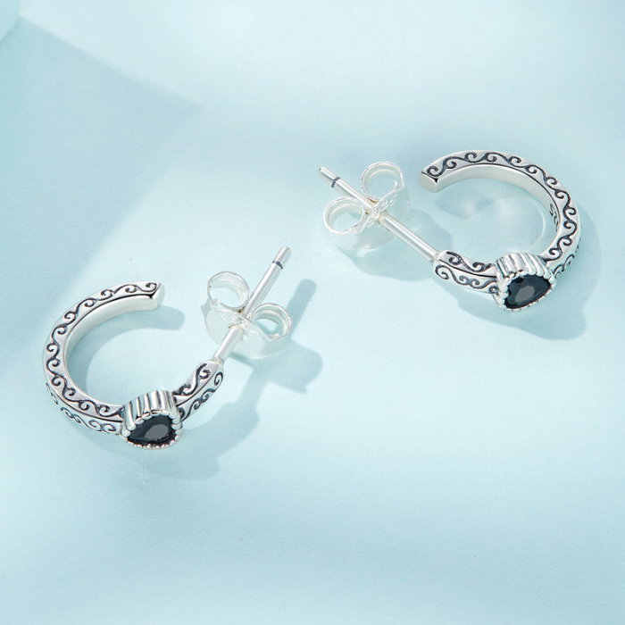 Cercei argint eleganti cu inimioare [4]