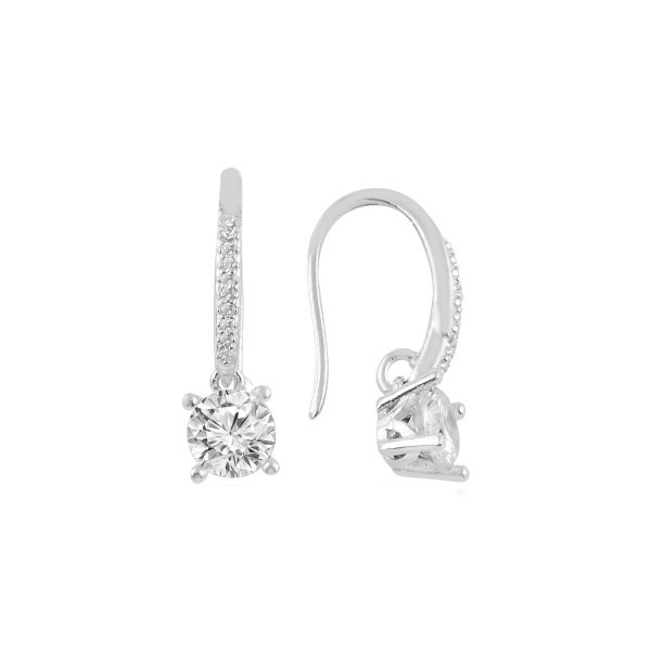 Cercei argint eleganti cu zirconii [1]