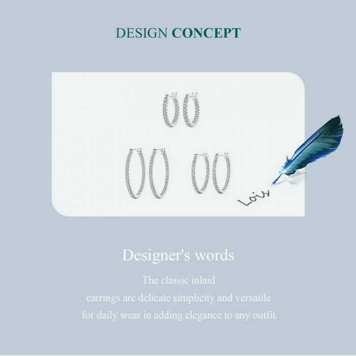 Cercei argint eleganti cu zirconii [13]