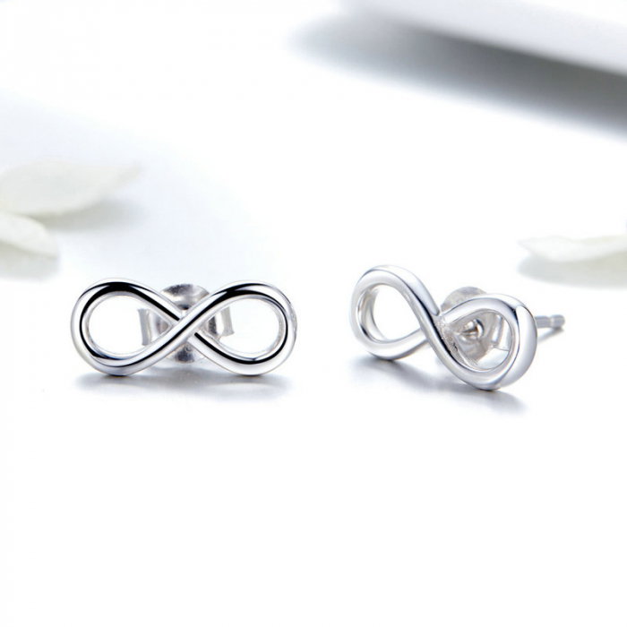 Cercei argint Endless Love [5]