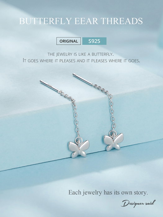 Cercei argint fluturasi [15]