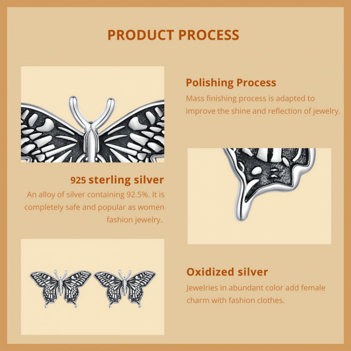 Cercei argint fluturasi [6]