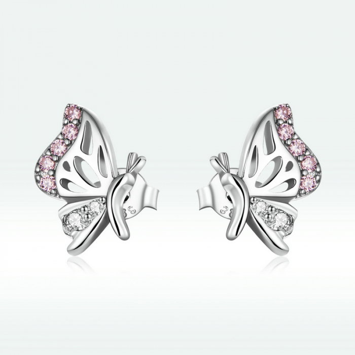 Cercei argint fluturasi delicati [9]