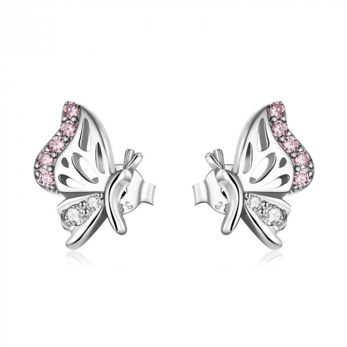 Cercei argint fluturasi delicati [1]