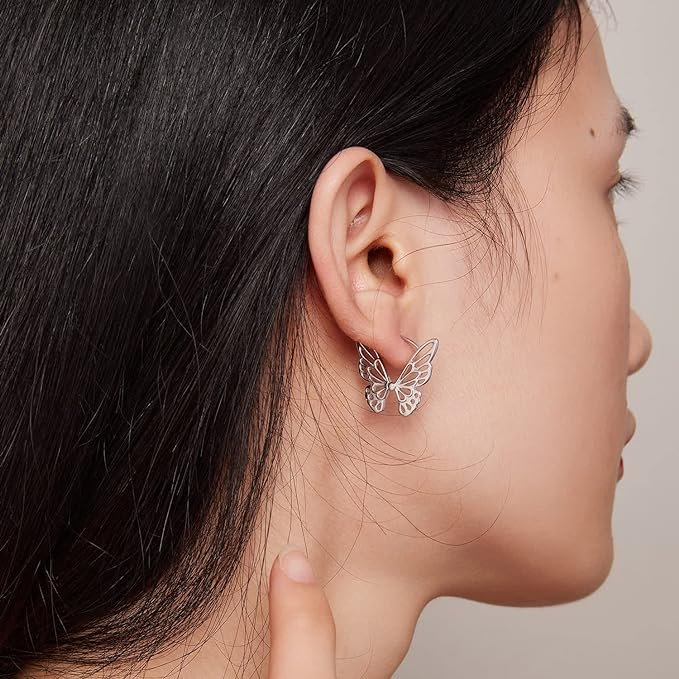 Cercei argint fluture [2]