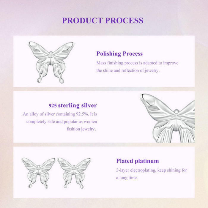 Cercei argint fluture [8]