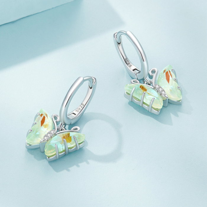 Cercei argint fluture simfonie [5]