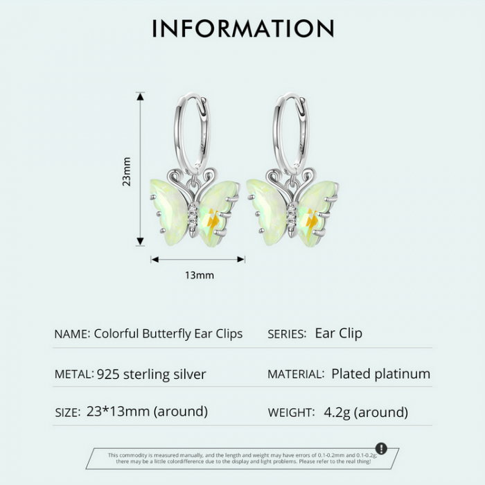 Cercei argint fluture simfonie [11]