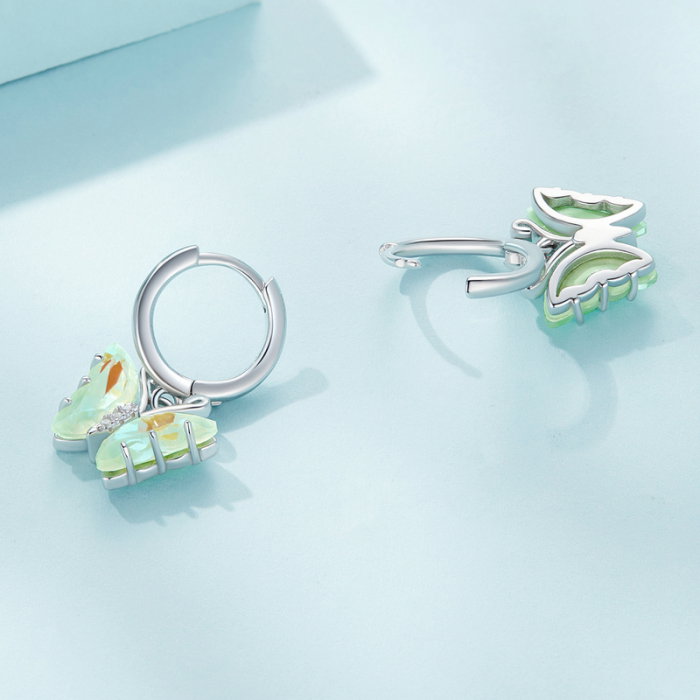 Cercei argint fluture simfonie [7]