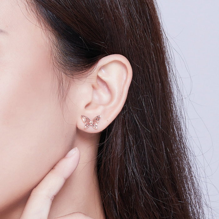 Cercei argint fluturi [4]