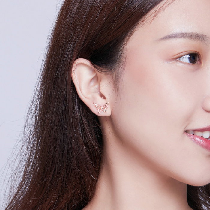 Cercei argint fluturi [6]