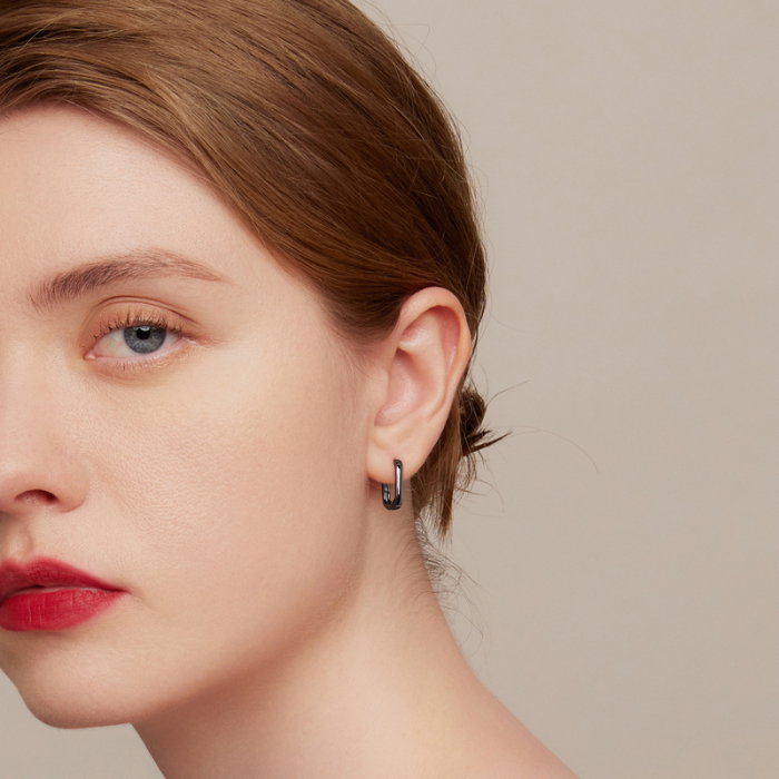 Cercei argint argintii French [2]