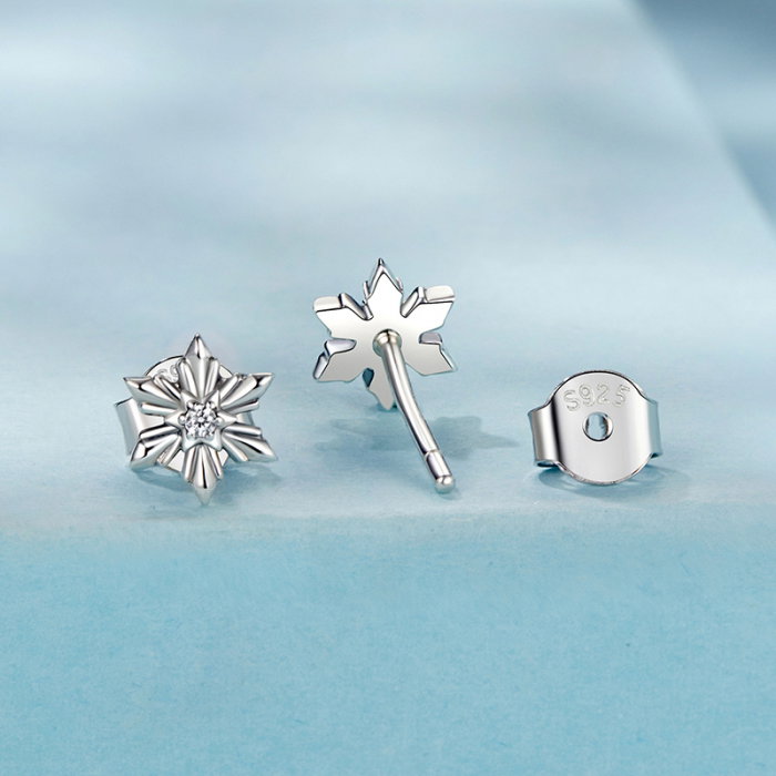 Cercei argint fulgi de nea [3]