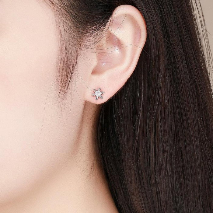 Cercei argint fulgi de nea [2]