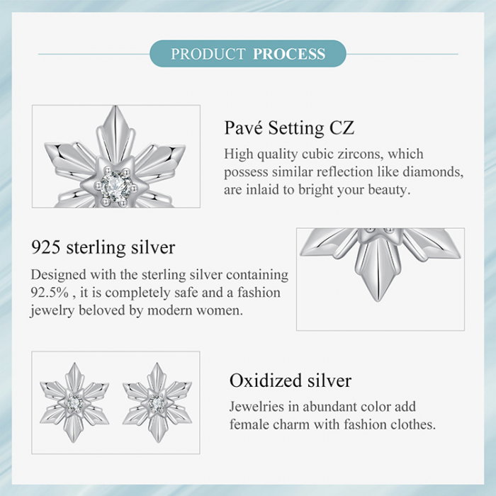 Cercei argint fulgi de nea [11]