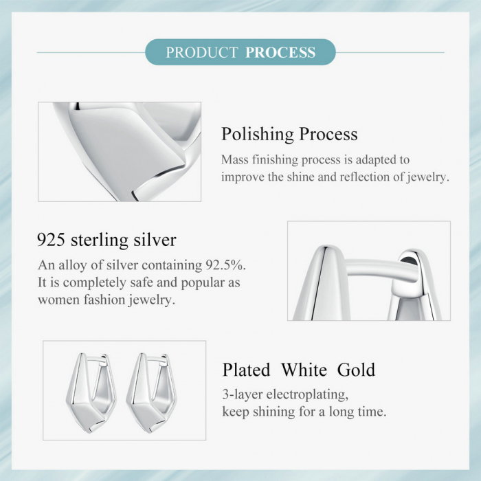 Cercei argint geometrici [11]