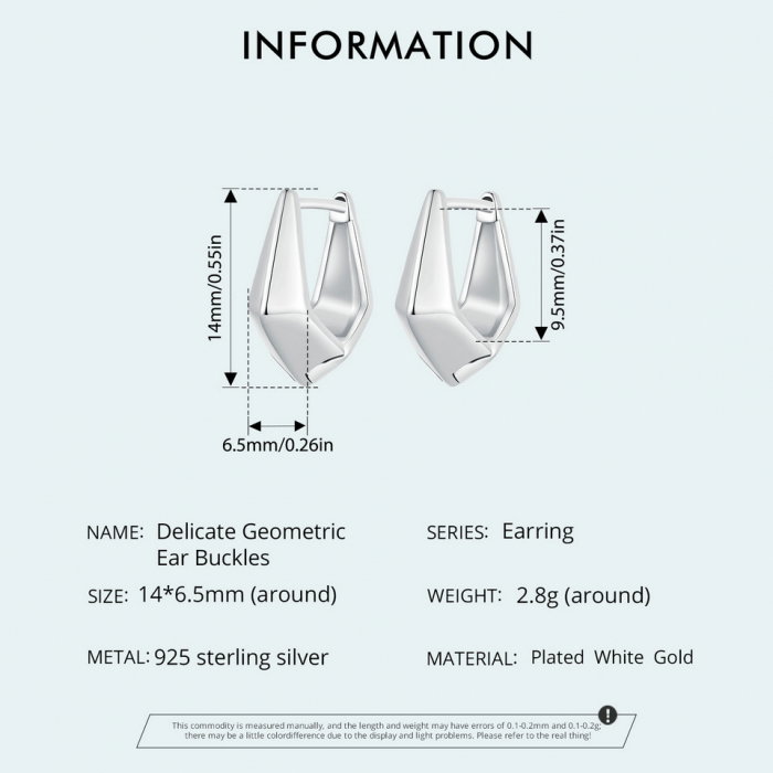 Cercei argint geometrici [9]
