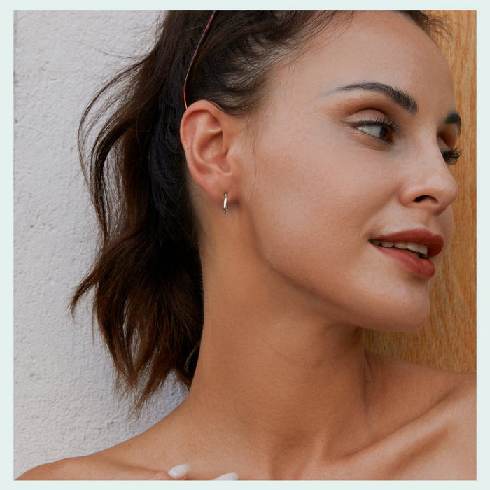 Cercei argint geometrici [12]