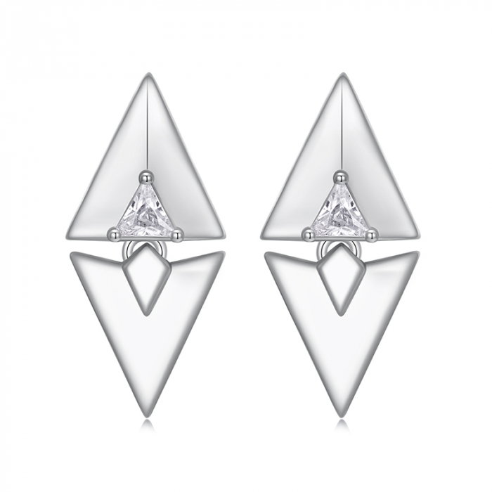 Cercei argint geometrici [1]