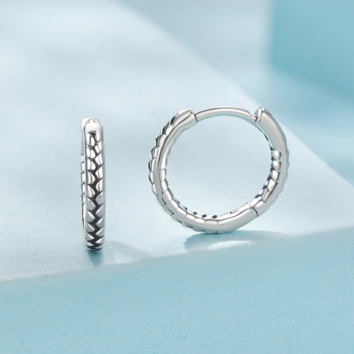 Cercei argint impletiti [3]